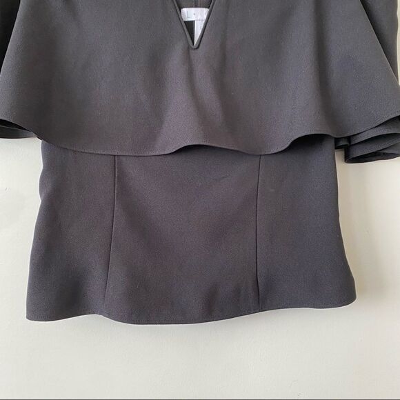 Leith-Off Shoulder Tiered V Neck Bustier Top (Small) - Picture 6 of 10